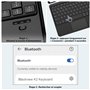 Blackview Clavier sans Fil Bluetooth, Clavier Universel pour Tablette de Tab16 Pro/Tab80/Tab18/Tab8Wifi/Active 8Pro/Active 6/Tab