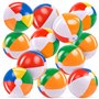 JOYIN Balles de Plage Arc-en-Ciel (12 pièces)