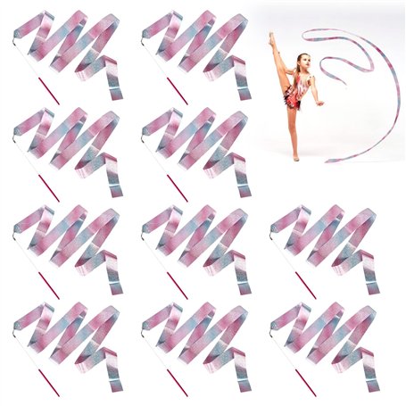 Lot de 10 rubans de danse pour enfants
