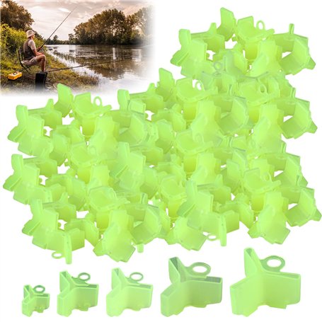 Vegena Lot de 300 capuchons de protection pour hameçon de pêche