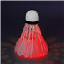 Mitening 6 Pièces Badminton LED, Volant Lumineux Badminton, LED Volant de Badminton Balle, Badminton Lueur Grande Stabilité et D