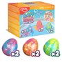 Zimpli Kids 6 x grandes bombes de bain aux œufs
