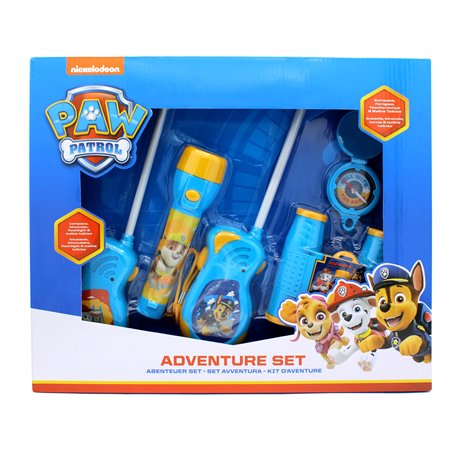 Joytoy - Ensemble d'aventure Paw Patrol - 5 pièces - Bleu - UHF - Enfants