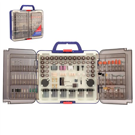 WORKPRO Coffret de 476 Accessoires d'Outils Rotatifs Universels