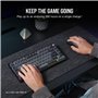 Corsair K65 Plus Wireless Clavier de Jeu mécanique remplaçable à Chaud 75% RGB - Interrupteurs linéaires MLX Red pré-lubrifiés -