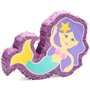 Pinata sirène pour les décorations de fête d'anniversaire pour filles (petite taille