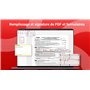 PDF Extra Premium – Éditeur PDF professionnel – Modifier, Protéger, Annoter, Remplisser et Signer des PDF pour 1 PC Windows / Li