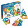 Geomag - Rainbow - 72 Pièces - Jeu de Construction Magnétiques pour Enfants Dès 3 Ans - Fabrication Suisse - Blocs Construction