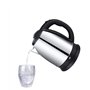 Bouilloire électrique 1,5 litre. Chauffe-eau 1500 W. Théière chauffante. Démontable. Base 360° avec protection surchauffe. Acier