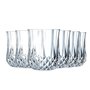 Cristal d'Arques Paris - Collection Longchamp - 6 Verres Hauts 23cl en Kwarx - Brillance