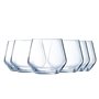 Luminarc - Collection Vinetis - 6 verres bas 36 cl - Design moderne et élégant - Fabriqués en France - Emballage renforcé