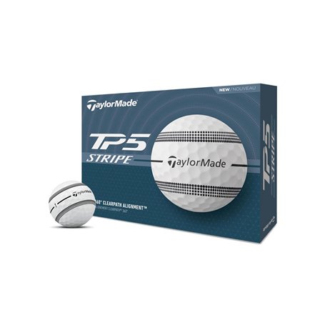 Taylormade New TP5 Stripe 2024 Balles de Golf