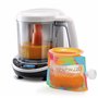 Baby brezza - Food Maker Deluxe - Robot Multifonction Bébé - Chauffe à la Vapeur Et Mixe Les Aliments par Simple Pression d'un B
