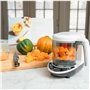 Baby brezza - Food Maker Deluxe - Robot Multifonction Bébé - Chauffe à la Vapeur Et Mixe Les Aliments par Simple Pression d'un B