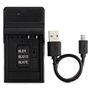 DMW-BLH7 USB Chargeur pour Panasonic Lumix DMC-GF3