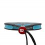 Wilson Raquette de Padel Blade Elite, Fibre de Verre/EVA, 361 g, Noir/Bleu, WR066911U2