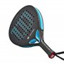 Wilson Raquette de Padel Blade Elite, Fibre de Verre/EVA, 361 g, Noir/Bleu, WR066911U2