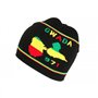 Bonnet Gwada 971 Noir Fashion Guadeloupe - Taille: Taille Unique - Couleur: Noir - Mixte