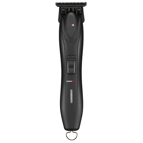 Babyliss Pro 4rtist - Tondeuse de finition FX3 sans fil rechargeable - Noir mat carbone - 0 mm - Lame titanium