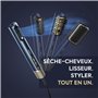 Lisseur et Styler. Tout en Un. S'utilise sur cheveux secs ou mouillés. Anti Frisottis
