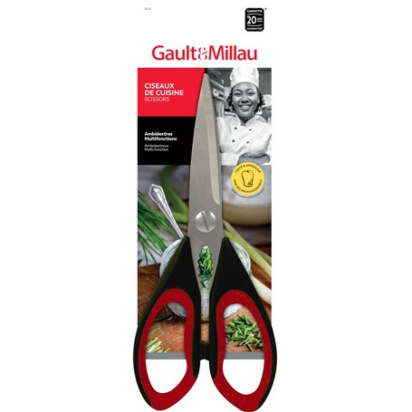 GAULT&MILLAU - Ciseaux de Cuisine Inox - Polyvalents et robustes - Parfaits pour découper viandes et herbes - Lot de 1