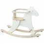 Vilac - Hudada - Cheval à Bascule - Jouet en Bois Durable - Label EPV & Savoir Faire du Jura - Arceau de sécurité - Repose Pied