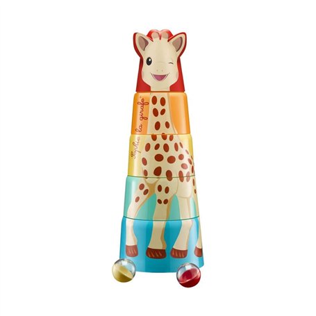 La tour de Sophie la Girafe géante - Jouet d'éveil
