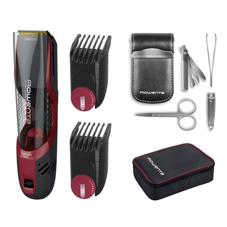 Rowenta Airforce Ultimate Tondeuse cheveux avec système d'aspiration
