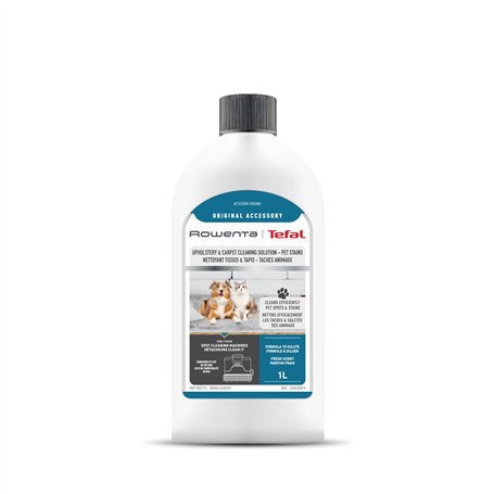 Rowenta Clean It Solution Solution nettoyante tissus et taches d’Animaux pour tissus et tapis - 1L XD5320F0