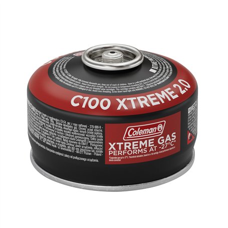 Coleman Cartouche de Gaz à Valve C100 Xtreme
