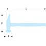 FACOM 860H.30 Guarnecer tête ronde-Marteau de 30 mm