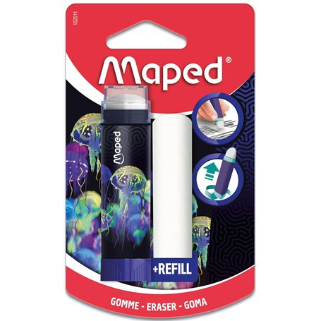 Maped - Gomme blanche Deepsea Paradise - Gomme Rétractable