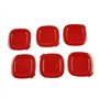Couvercles (x6) Pots Yaourt rouge Multi délices (SS-1530000653)