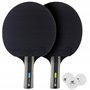 Cornilleau - Pack 2X Raquettes et 3X balles de ping-Pong - Sport Pack Duo - Revêtement ITTF