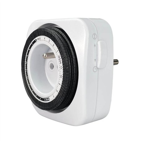 TIBELEC Programmateur Tempo pour Appareils Electriques 48 Programmes pour Aquariophilies - Blanc 562220