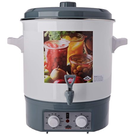 Duhalle 10032 Stérilisateur autocuiseur électrique Blanc/Gris 27 L 1800 W