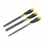 Stanley 022464 File Set includes 1/2 Round/ Flat/ 3 Square (3 Pieces)