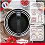MENASTYL - Set de 4 pièces - 3 casseroles 16/18/20 cm + 1 poignée amovible – 6020284 – Casseroles en aluminium compatibles tous 