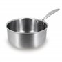 MENASTYL - Casserole Triply 20cm en inox - Fabriquée en France - Compatible tous feux dont induction