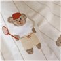 MATT & ROSE Parure de Lit Enfant 1 Personne Teddy Bear | 100% Coton | Oeko-TEX | Housse de Couette 140x200 cm + 1 Taie d'oreille