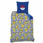 Pokemon Spike Parure de lit Enfant 1 Personne | 100% Coton | Oeko-TEX | Housse de Couette 140x200 cm + Taie d'oreiller 63x63 cm 