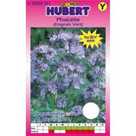 Graines de Phacélie Pour 350 m² - Engrais Vert - 350 grammes Graines de Phacélie Pour 350 m² - Engrais Vert - 350 grammes