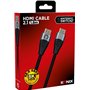 Konix Câble HDMI 2.1 pour Nintendo Switch 2 - Compatibilité 4K et 8K - Nylon tressé - Longueur 1