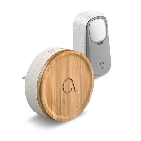 Avidsen - Carillon écoconçu sans fil sans pile Bamboo - Avidsen - 102498