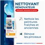 rouleaux et outils. Efficace même sur pinceau sec. Efficace pour le nettoyage des tache