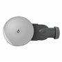 Wirquin 30718662 Bonde de douche Slim avec membrane pour receveurs extra-plats ø90, chromé