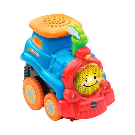 Vtech 80-515604 Tut Tut Baby Flitzer Press & Go Locomotive Jouet pour bébé Multicolore