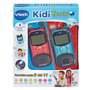 VTech - Kidi Talkie Explorer Bleu et Rouge, Talkies-Walkies Enfants avec Lampe Torche, Communication Cryptée Sécurisée, Portée d
