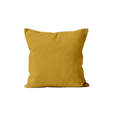 Soleil d'Ocre Housse de Coussin 60x60 cm Alix Jaune