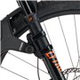 ZEFAL Pack Deflector M65 - Pack de Garde Boue VTT Avant et Arrière - Garde-Boue VTT 26" à 29" - 590 g - Fabriqués en France, Noi